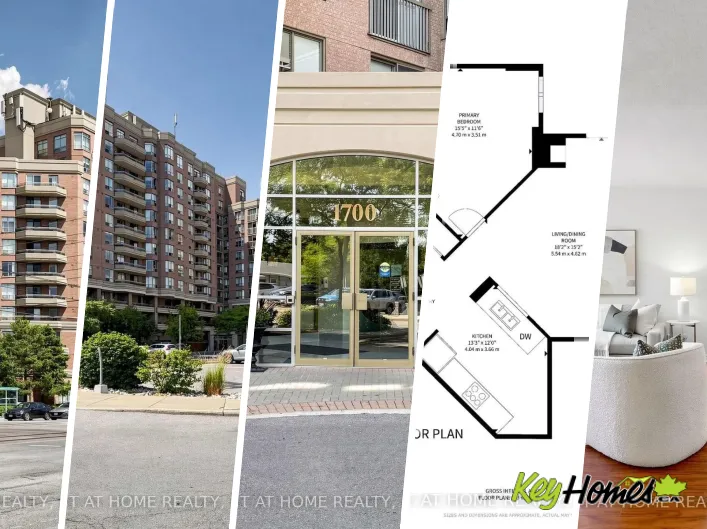 Apartment for sale: 1119 - 1700 EGLINTON AVENUE E, Toronto