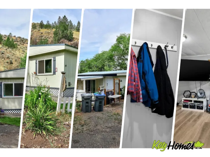 Manufactured Home for sale: 1175 ROSE HILL Road Unit# 80, Kamloops