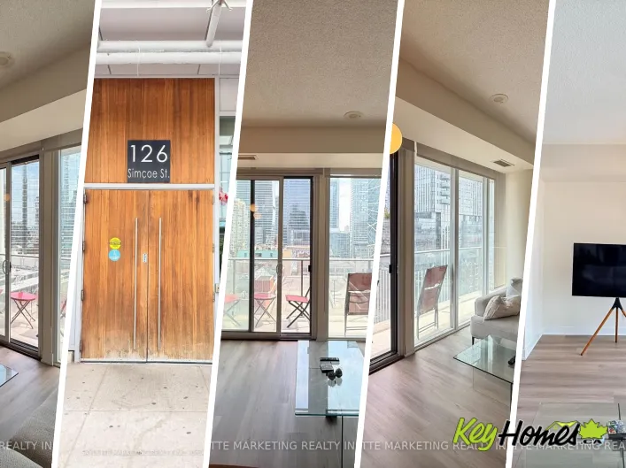Apartment for rent: 1203 - 126 SIMCOE STREET, Toronto