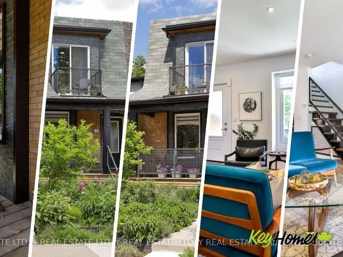 Row / Townhouse for sale: 121 BLACKTHORN AVENUE, Toronto