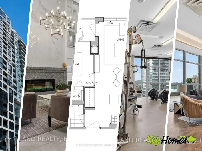 Apartment for rent: 1210 - 501 ST CLAIR AVENUE W, Toronto
