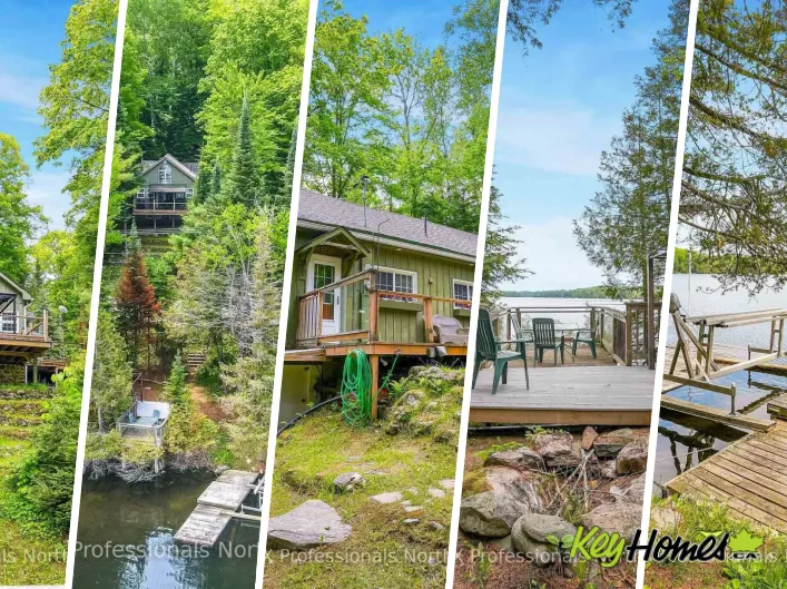 House for sale: 1214 KASHAGAWIGAMOG LAKE ROAD, Minden Hills