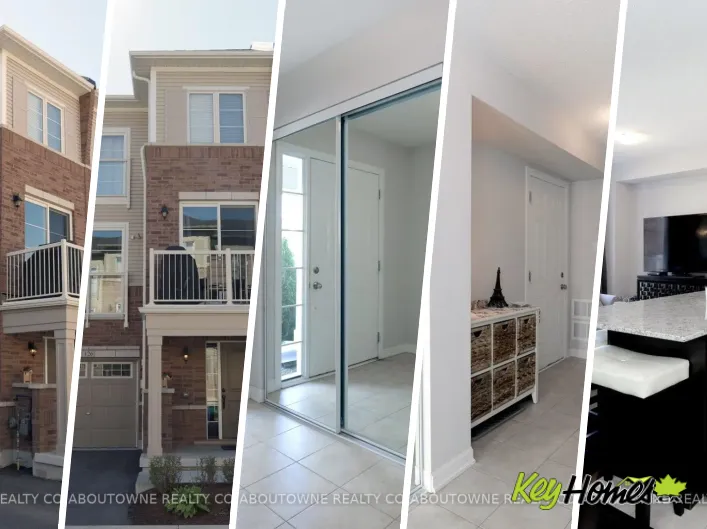 Row / Townhouse for rent: 126 - 165 HAMPSHIRE WAY, Milton