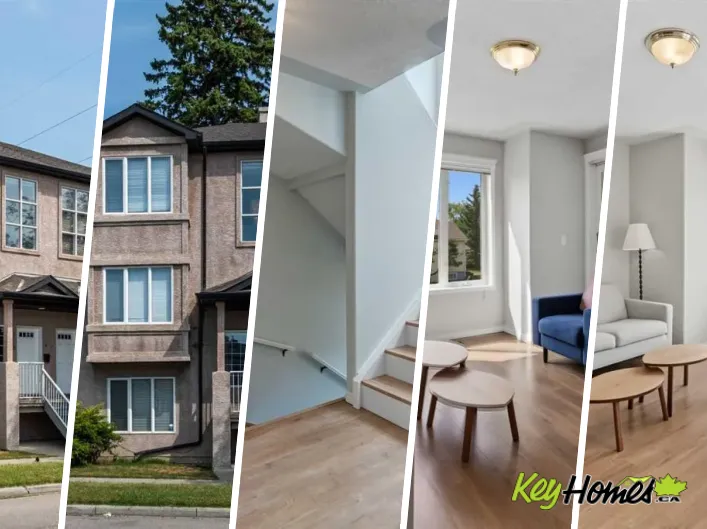 Row / Townhouse for sale: 128 22 Avenue NW, Calgary