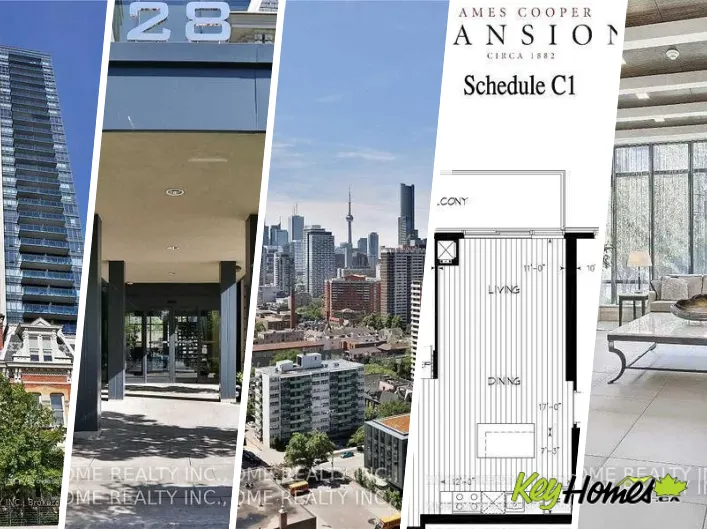 Apartment for rent: 1305 - 28 LINDEN STREET, Toronto