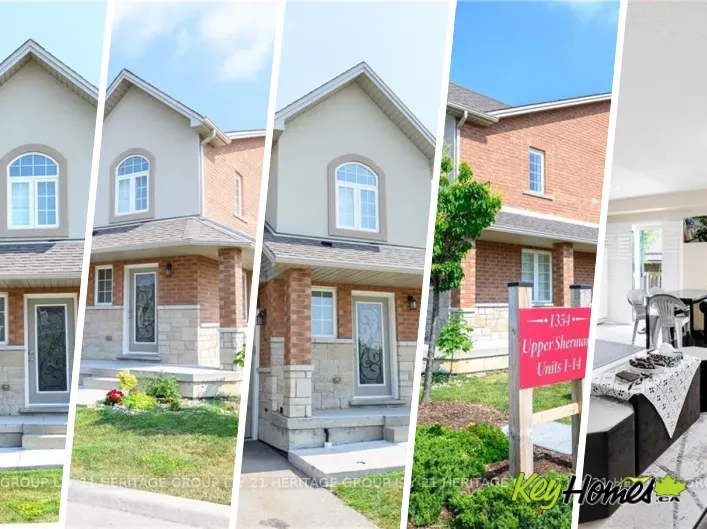 Row / Townhouse for sale: 1354 UPPER SHERMAN AVENUE, Hamilton