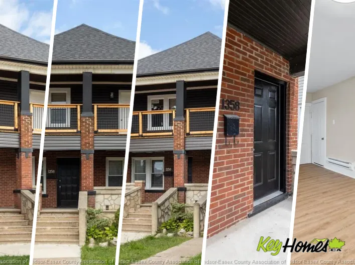 Duplex for rent: 1358 PIERRE Unit# UPPER, Windsor