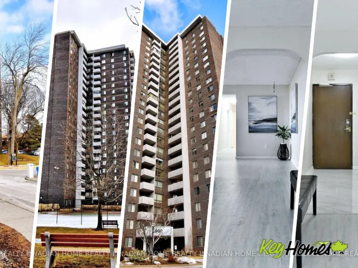 Apartment for rent: 1406 - 1900 SHEPPARD AVENUE E, Toronto