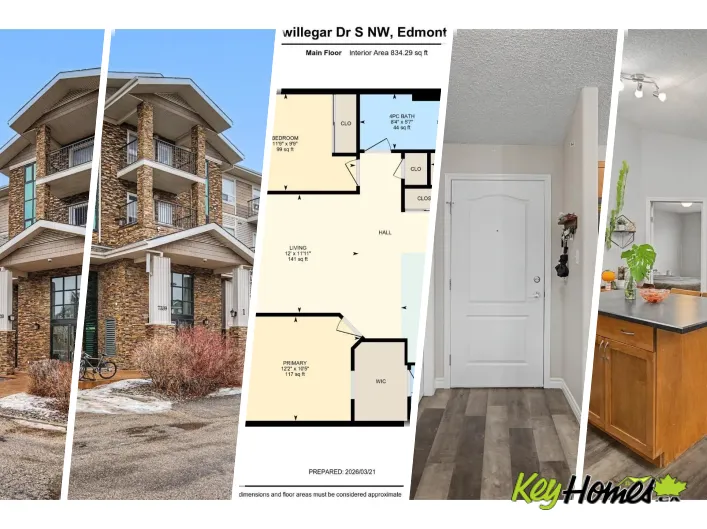 Apartment for sale: #1410 7339 SOUTH TERWILLEGAR DR NW, Edmonton