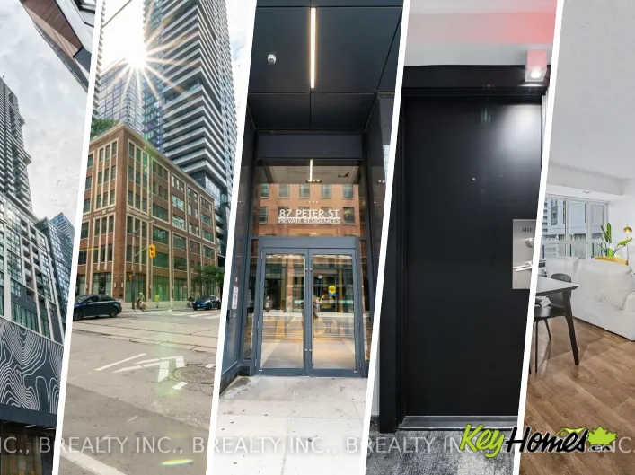 Apartment for sale: 1411 - 87 PETER STREET, Toronto