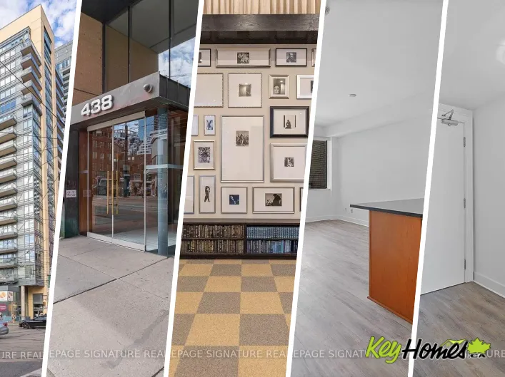 Apartment for rent: 1417 - 438 KING STREET W, Toronto