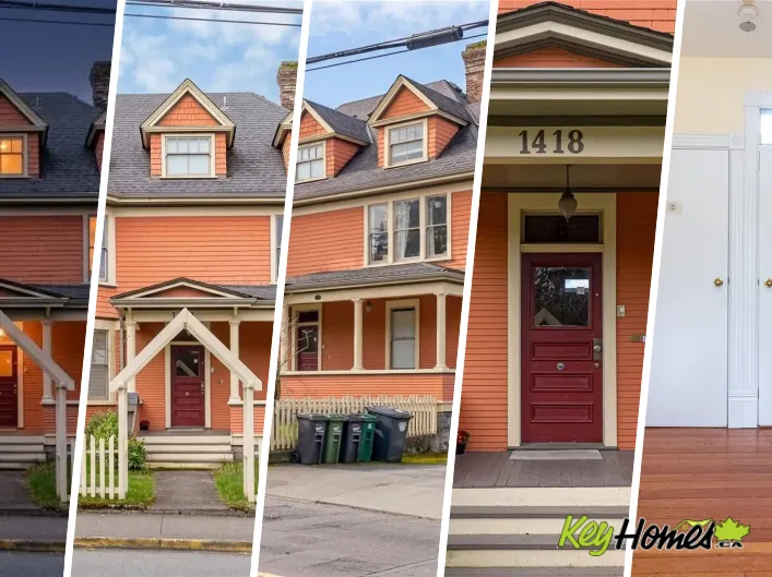 Fourplex for sale: 1418 Fernwood Rd, Victoria