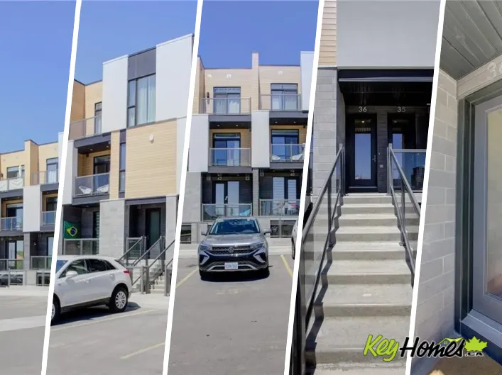 Row / Townhouse for sale: 142 FOAMFLOWER Place Unit# A036, Waterloo