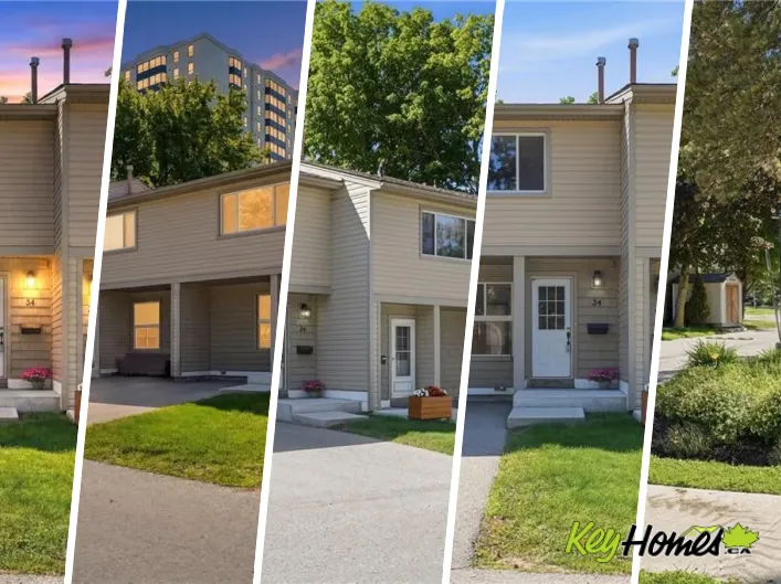 Row / Townhouse for sale: 15 GREEN VALLEY Drive Unit# 34, Kitchener
