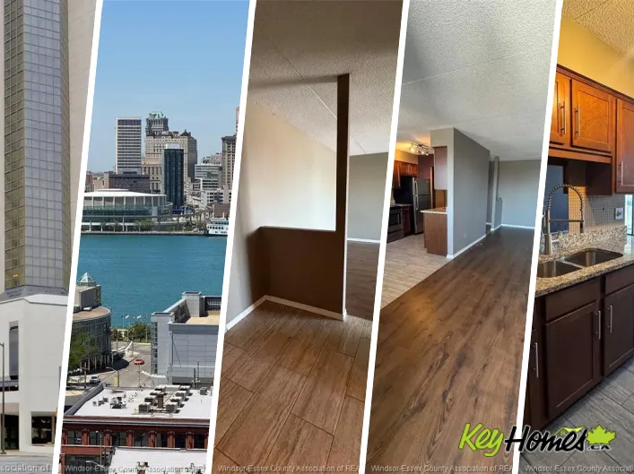 Apartment for rent: 150 PARK West Unit# 1707, Windsor