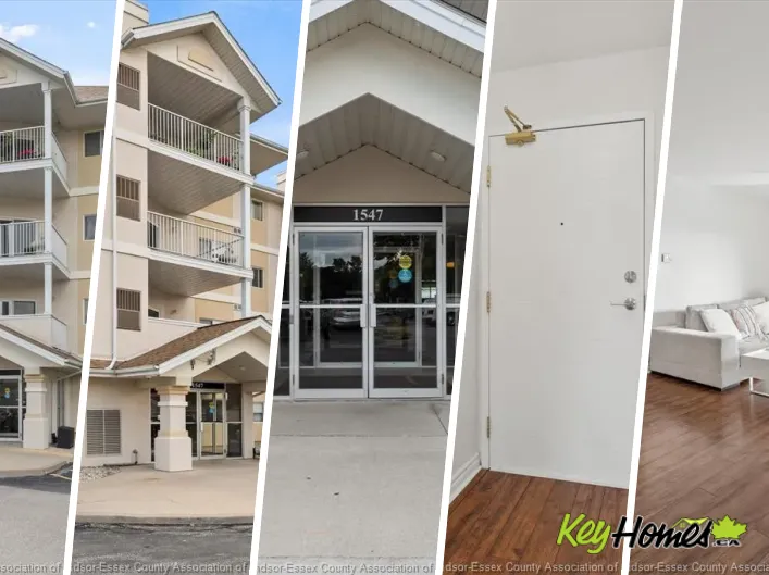 Apartment for rent: 1547 GRAND MARAIS ROAD West Unit# 407, Windsor