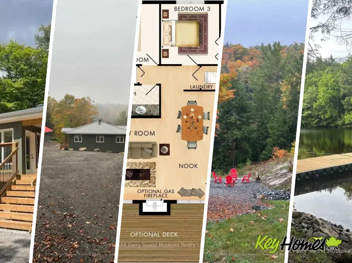 House for sale: 161 - 25 BALSAM CREEK ROAD, Parry Sound Remote Area