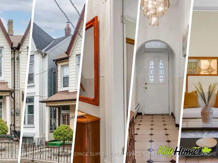 Row / Townhouse for sale: 163 BEACONSFIELD AVENUE, Toronto