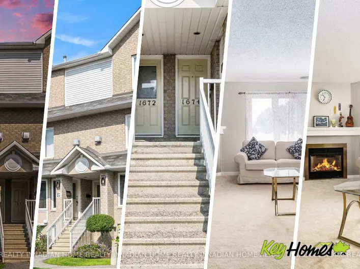 Row / Townhouse for sale: 1672 LOCKSLEY LANE, Ottawa