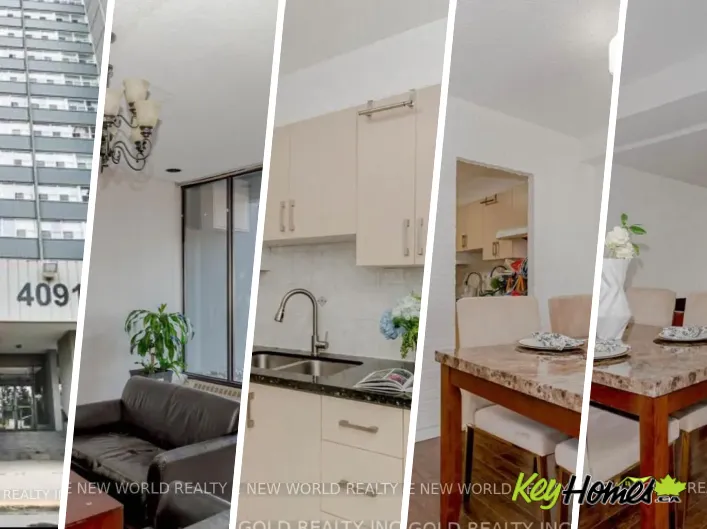 Apartment for rent: 1708 - 4091 SHEPPARD AVENUE E, Toronto