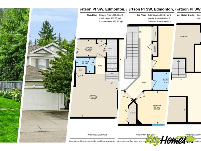 House for sale: 1720 ROBERTSON PL SW, Edmonton