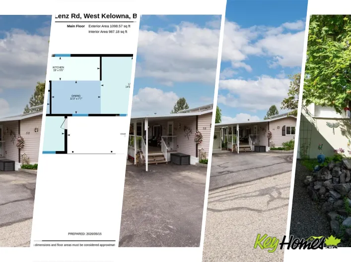 Manufactured Home for sale: 1750 Lenz Road Unit# 50, West Kelowna