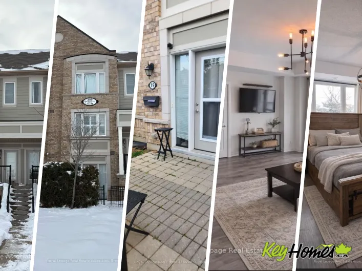 Row / Townhouse for sale: 19 - 250 SUNNY MEADOW BOULEVARD, Brampton