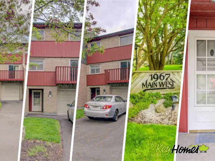 Row / Townhouse for sale: 1967 MAIN Street W Unit# 13, Hamilton
