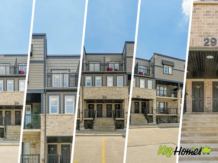 Row / Townhouse for sale: 1989 OTTAWA Street S Unit# 29B, Kitchener