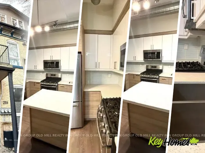 Row / Townhouse for rent: 1A - 259 GERRARD STREET E, Toronto