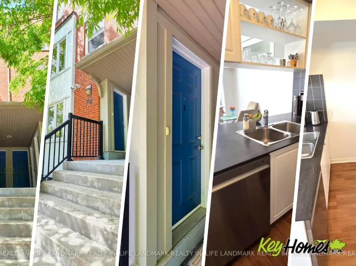 Row / Townhouse for sale: 2 - 74 MUNRO STREET, Toronto