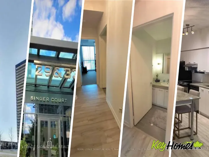 Apartment for rent: 2009 - 29 SINGER COURT, Toronto