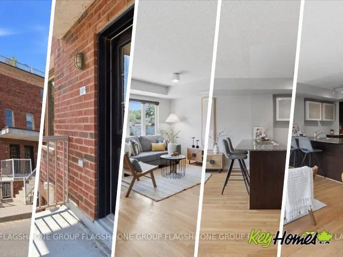Row / Townhouse for sale: 201 - 1 RUTTAN STREET, Toronto