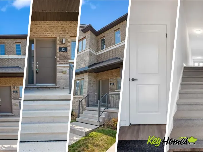 Row / Townhouse for rent: 205 WEST OAK TRAILS Trail Unit# 22, Kitchener