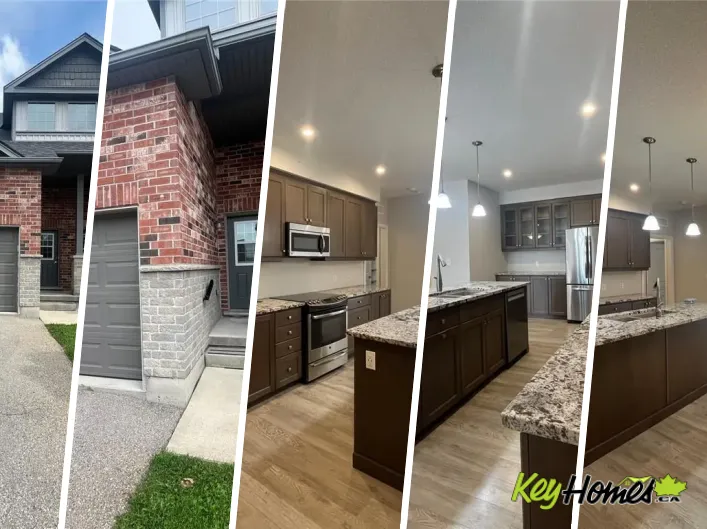 Row / Townhouse for rent: 206 JESSICA Crescent Unit# A, Kitchener