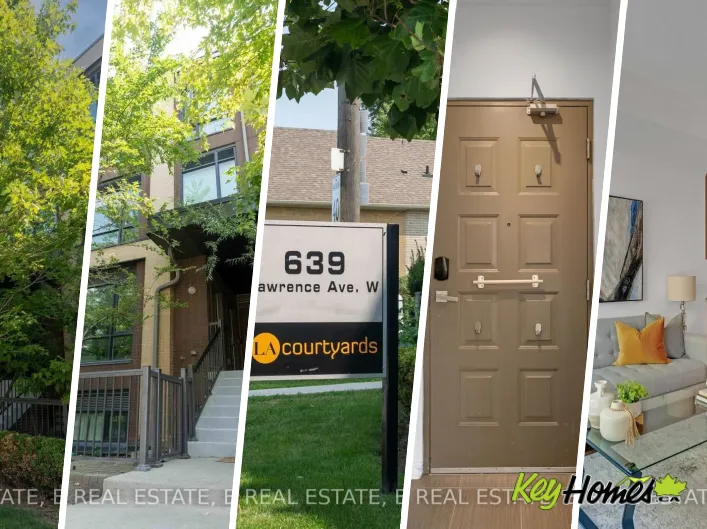 Row / Townhouse for sale: 208 - 639 LAWRENCE AVENUE W, Toronto