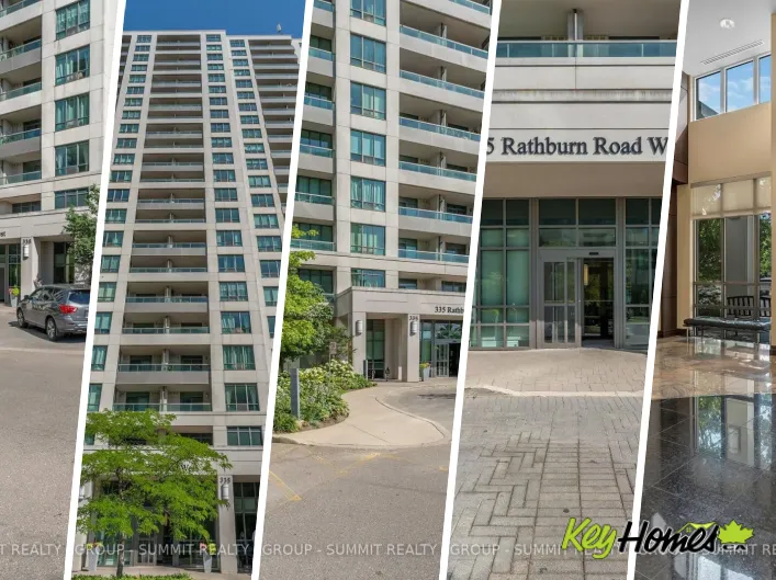 Apartment for rent: 2103 - 335 RATHBURN ROAD W, Mississauga