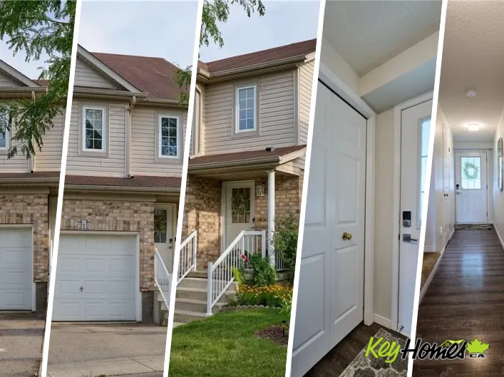 Row / Townhouse for sale: 212 RED CLOVER Court, Kitchener