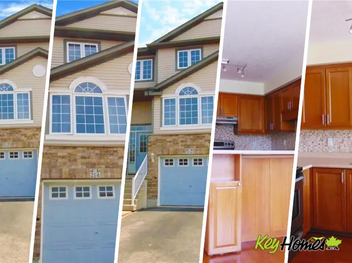 Row / Townhouse for sale: 214 SNOWDROP Crescent, Kitchener