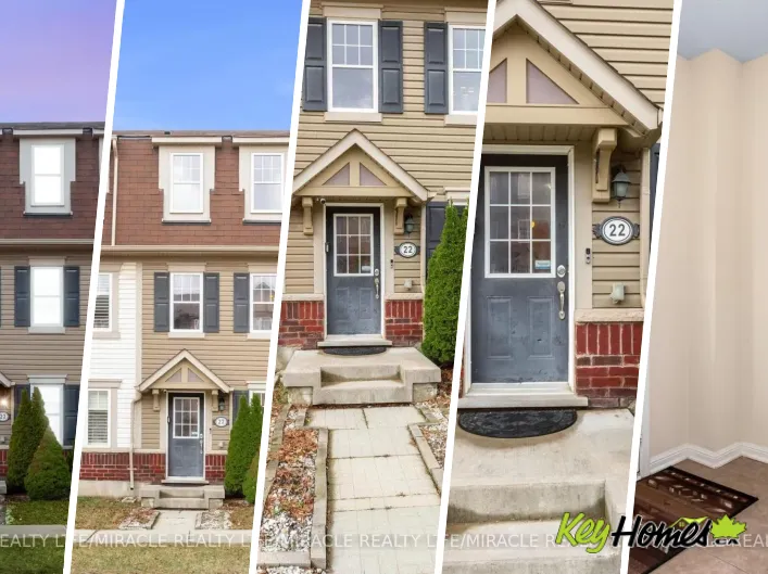 Row / Townhouse for sale: 22 CROSSBILL ROAD, Brampton