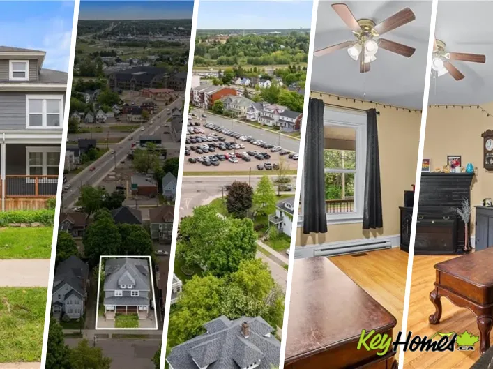 Fourplex for sale: 221-227 Bonaccord Street, Moncton
