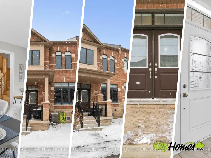 Row / Townhouse for sale: 222 CORONATION ROAD, Whitby