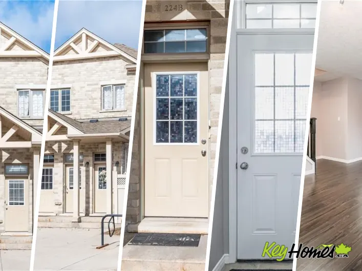 Row / Townhouse for rent: 224 JESSICA Crescent Unit# B, Kitchener