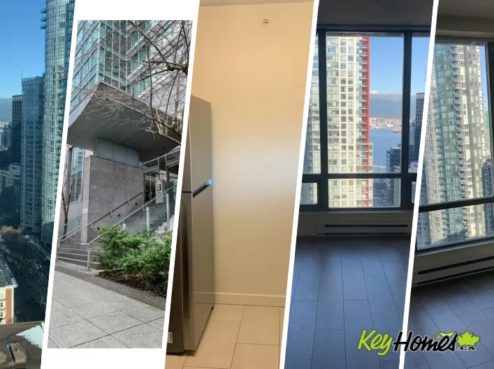 Apartment for rent: 2303 1200 W GEORGIA STREET, Vancouver
