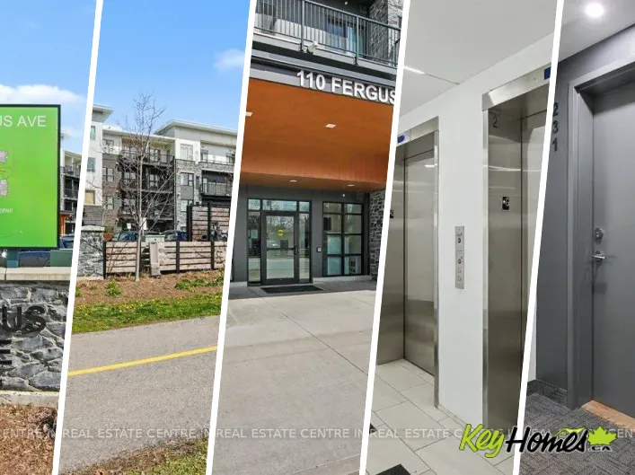 Apartment for rent: 231 - 110 FERGUS AVENUE, Kitchener