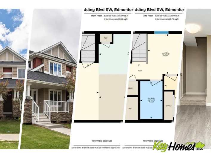Duplex for sale: 2397 GLENRIDDING BV SW, Edmonton