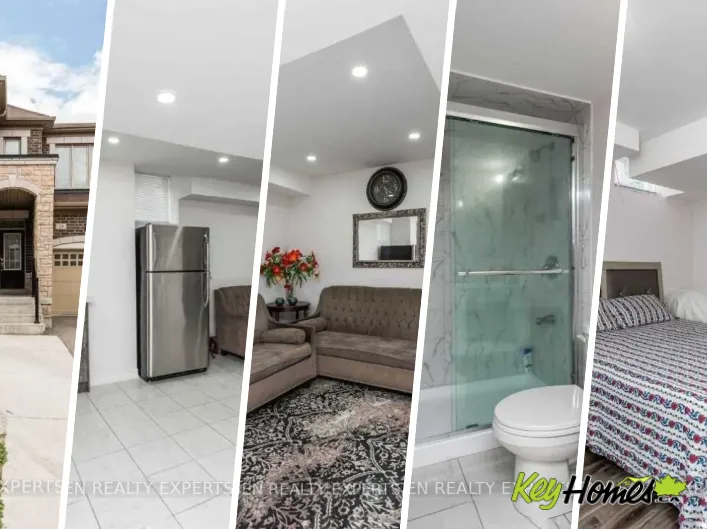 House for rent: 24 THORNAPPLE (BASEMENT) STREET, Brampton