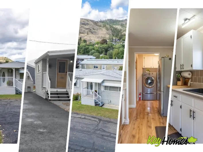 Manufactured Home for sale: 2400 OAKDALE Way Unit# 87, Kamloops