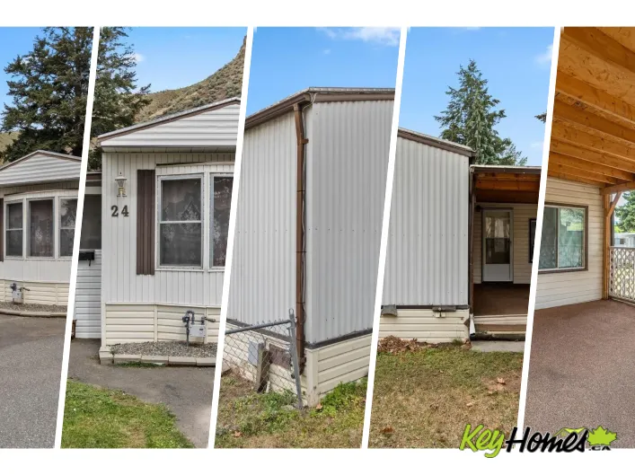 Manufactured Home for sale: 2401 Ord Road Unit# 24, Kamloops