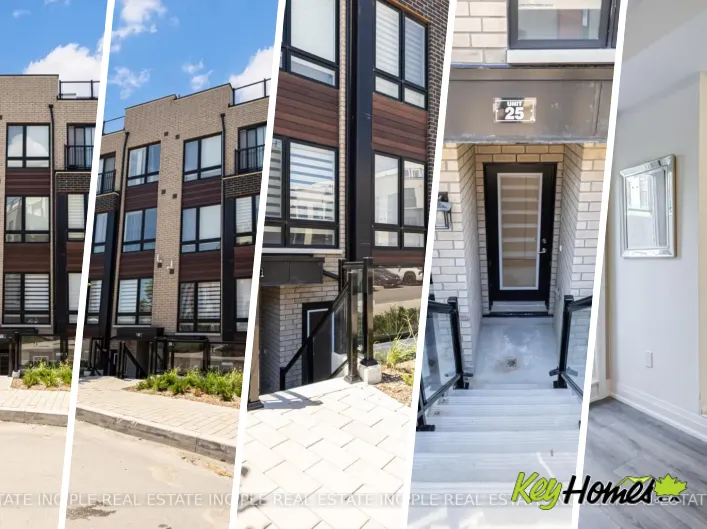 Row / Townhouse for rent: 25 - 155 TAPSCOTT ROAD, Toronto